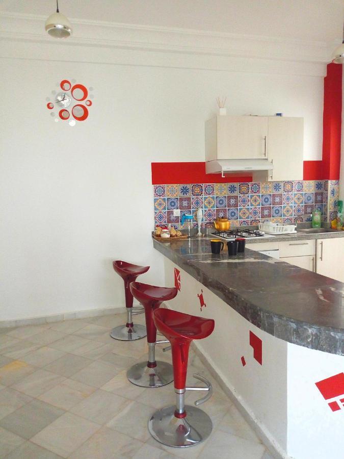 Chic Appart Vue Sur Piscine Tanger Exteriör bild